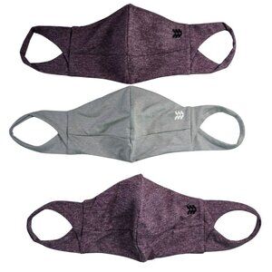 All in Motion Face Mask 3 Pack Adult Size Large  L/XL Reusable Washable NEW